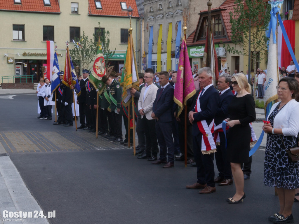 Procesja Bożego Ciała w Krobi