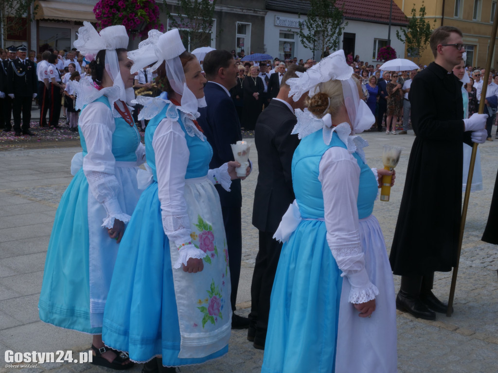 Procesja Bożego Ciała w Krobi