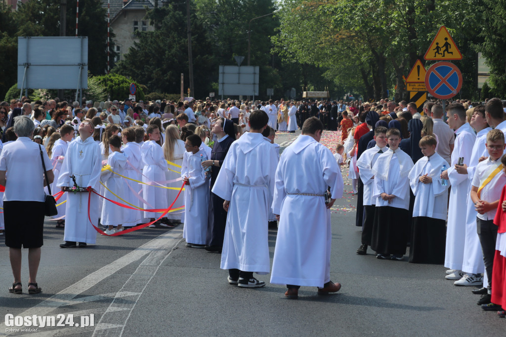 Procesja Bożego Ciała w Gostyniu