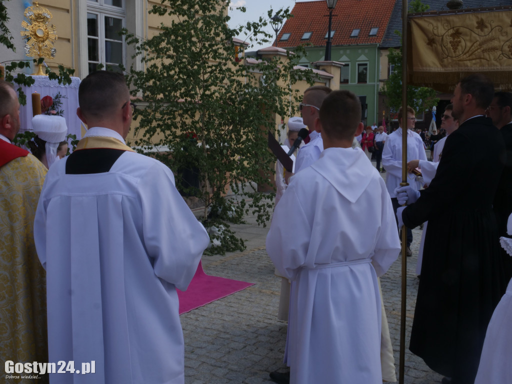 Procesja Bożego Ciała w Krobi
