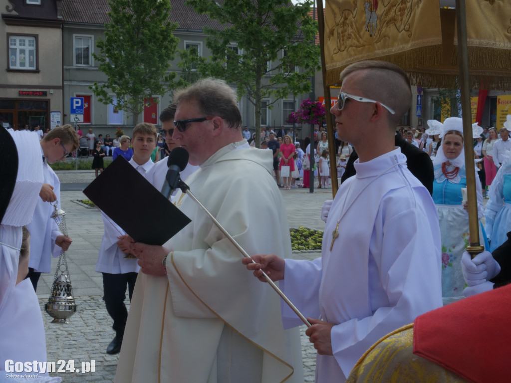 Procesja Bożego Ciała w Krobi
