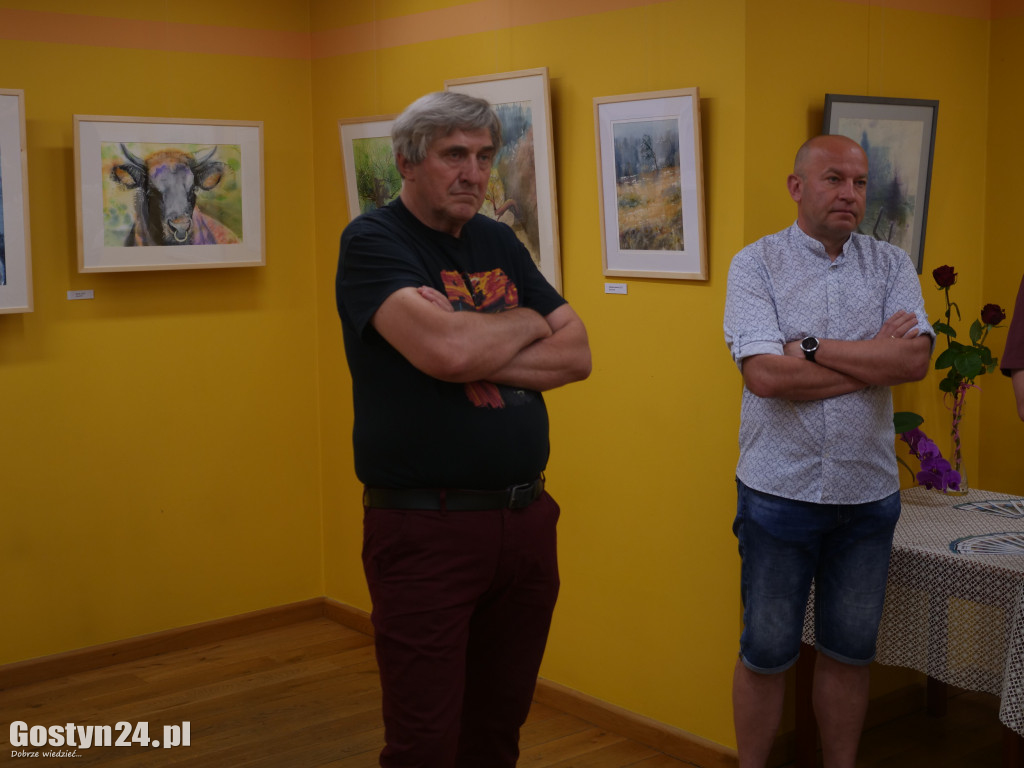 Wystawa Marty Ciućka w gostyńskim muzeum