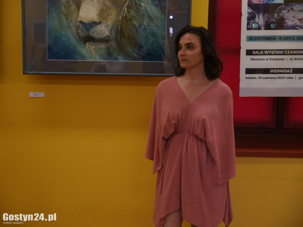 Wystawa Marty Ciućka w gostyńskim muzeum