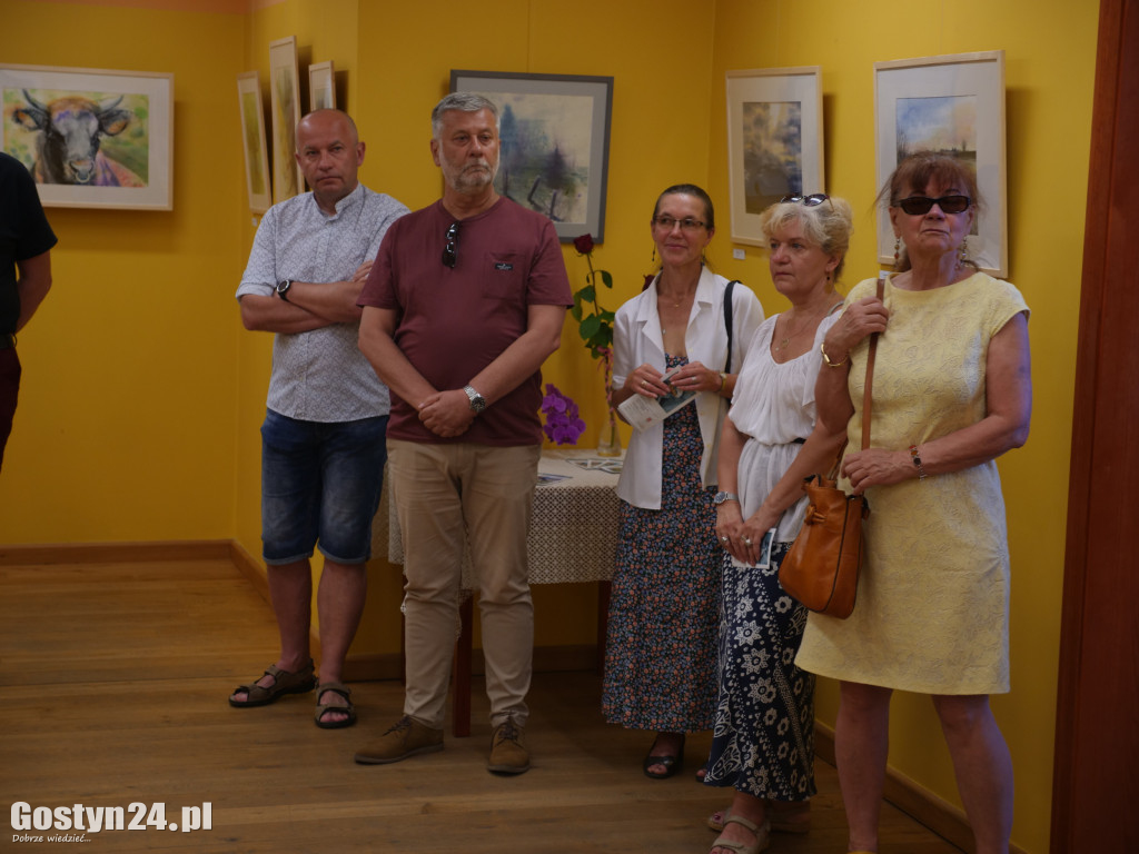 Wystawa Marty Ciućka w gostyńskim muzeum