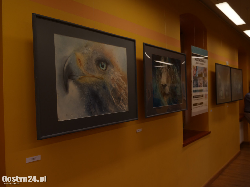 Wystawa Marty Ciućka w gostyńskim muzeum