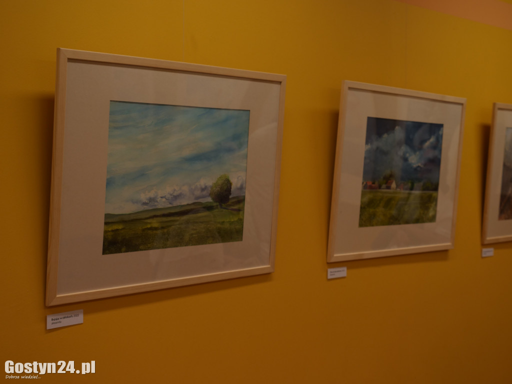 Wystawa Marty Ciućka w gostyńskim muzeum