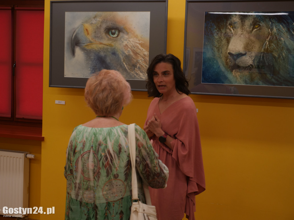 Wystawa Marty Ciućka w gostyńskim muzeum