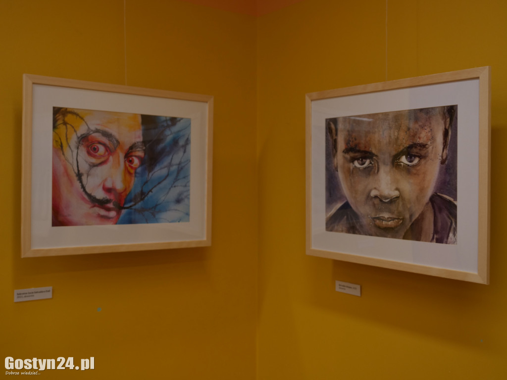 Wystawa Marty Ciućka w gostyńskim muzeum