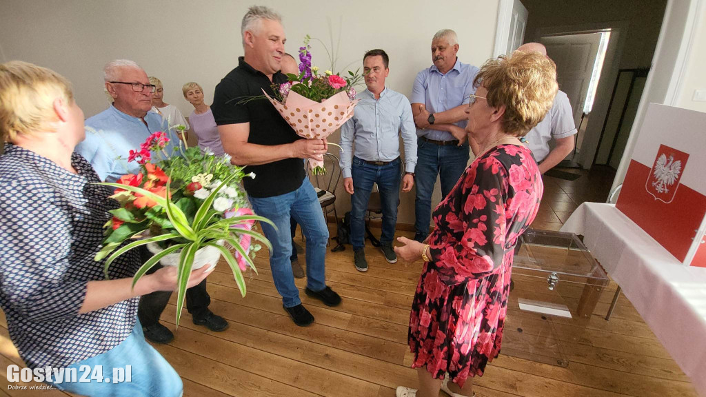 Wybory nowego sołtysa w Ziółkowie i podziękowania dla ustępującej włodarz wsi