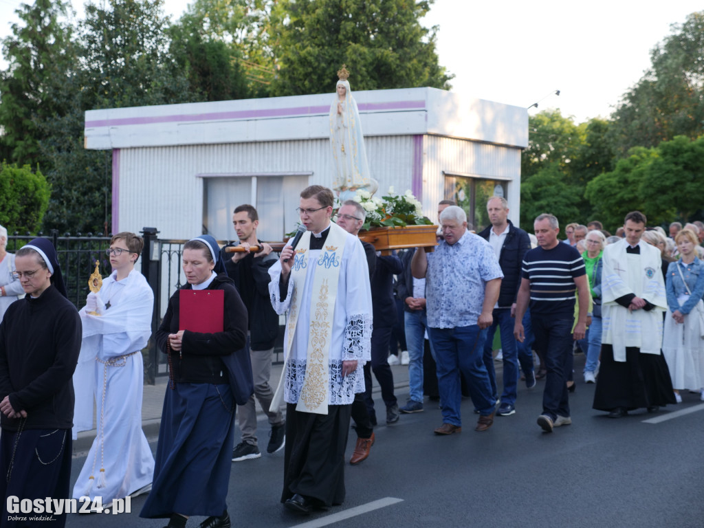 Procesja fatimska ulicami Gostynia