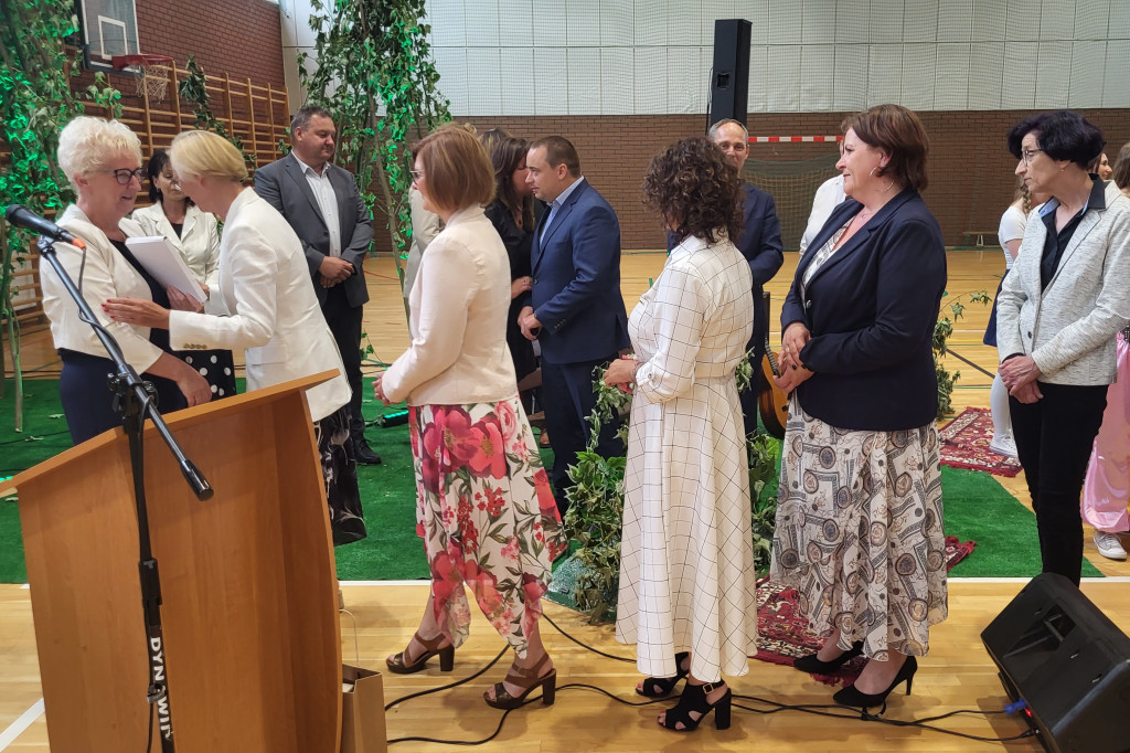 Pożegnanie dyrektor SP 5 Gostyń - Katarzyny Smektały