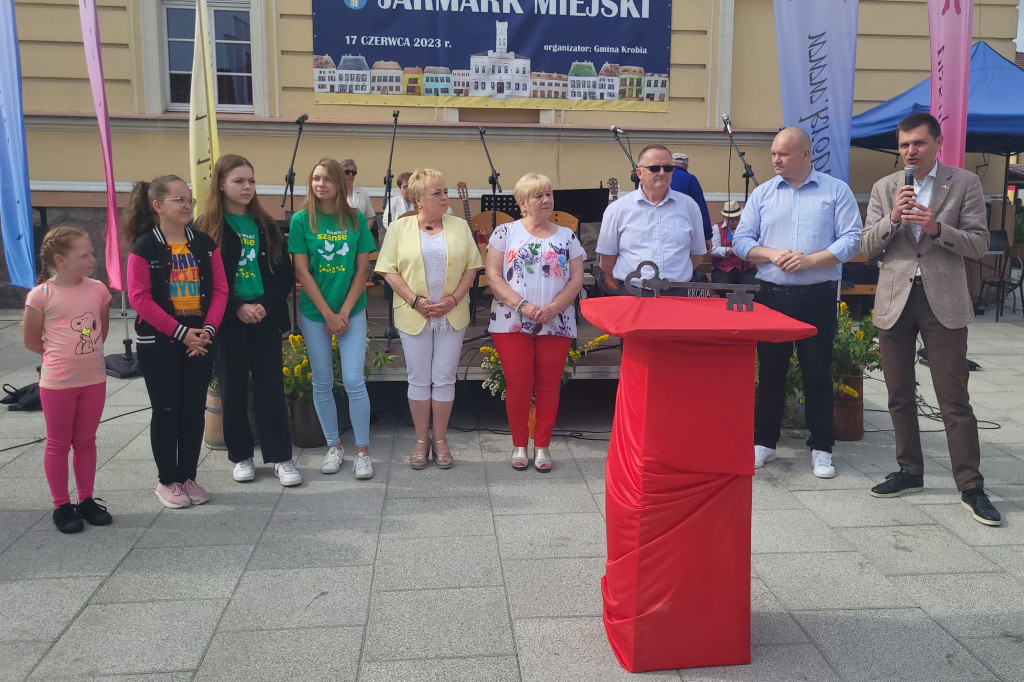 Jarmark Miejski i wręczenie klucza do miasta w Krobi