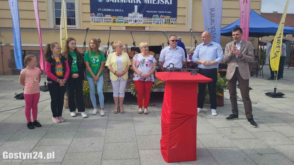 Jarmark Miejski i wręczenie klucza do miasta w Krobi