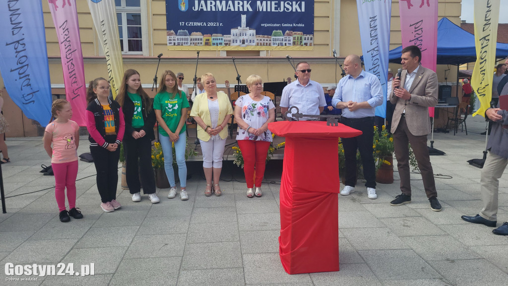 Jarmark Miejski i wręczenie klucza do miasta w Krobi