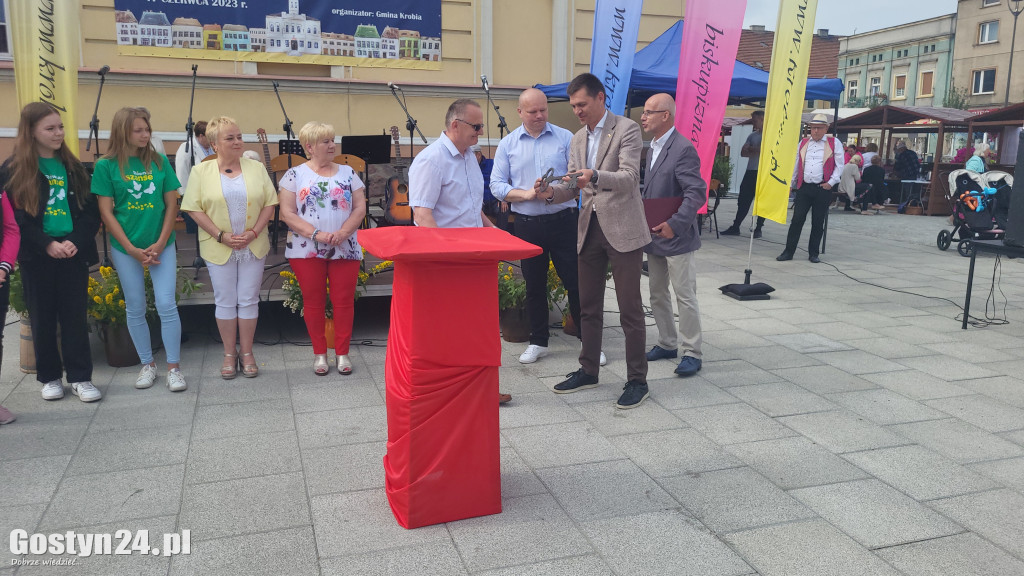 Jarmark Miejski i wręczenie klucza do miasta w Krobi