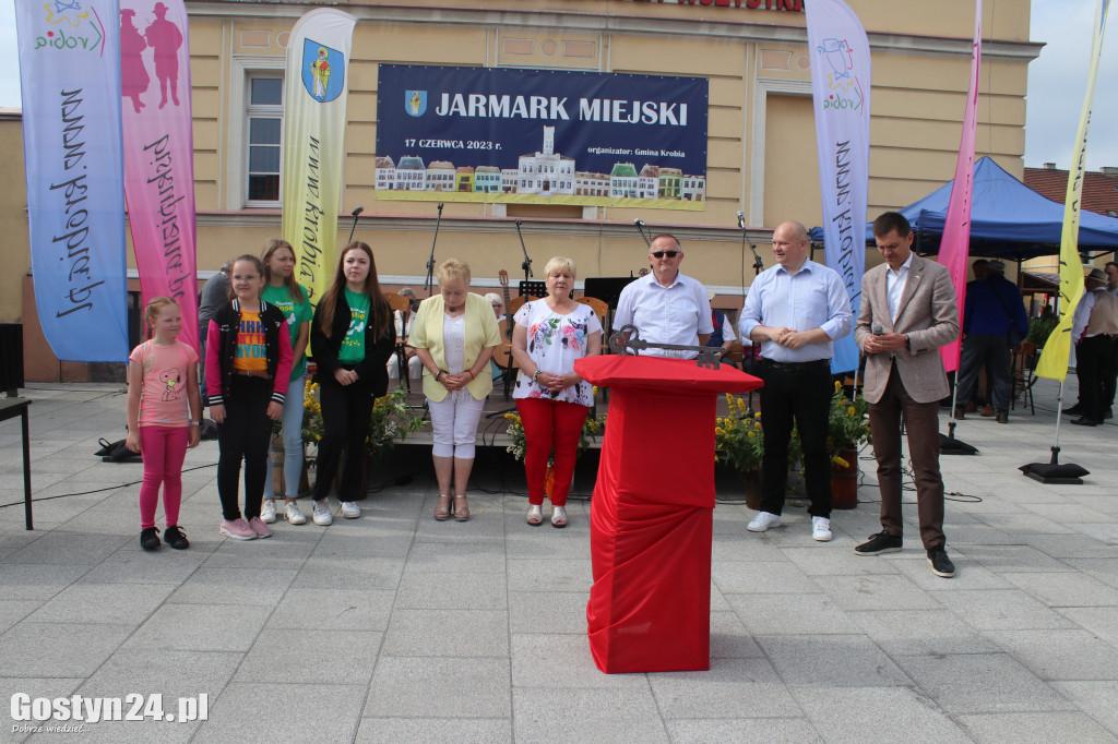 Jarmark Miejski i wręczenie klucza do miasta w Krobi