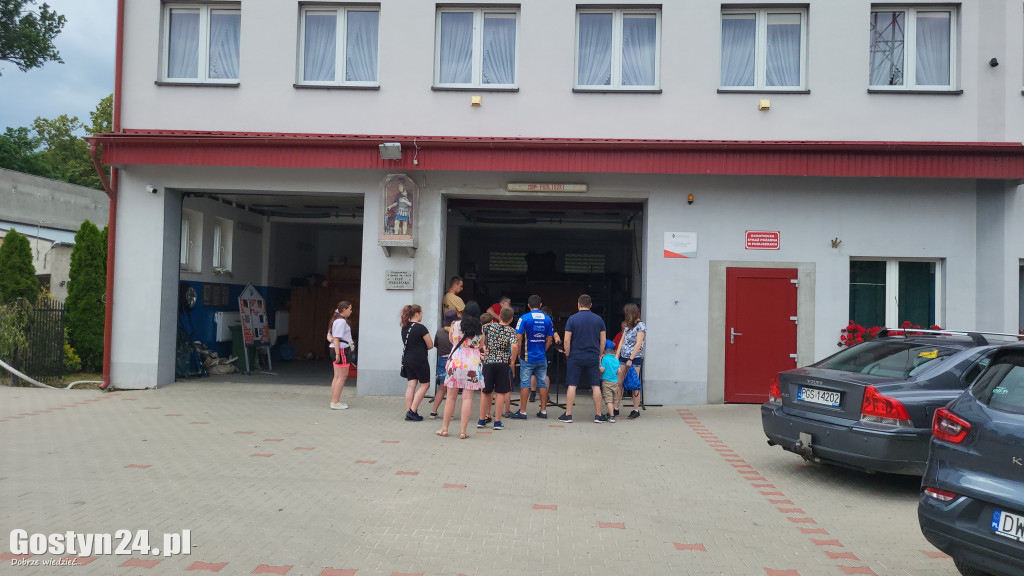 Festyn strażacki przy remizie w Pudliszkach