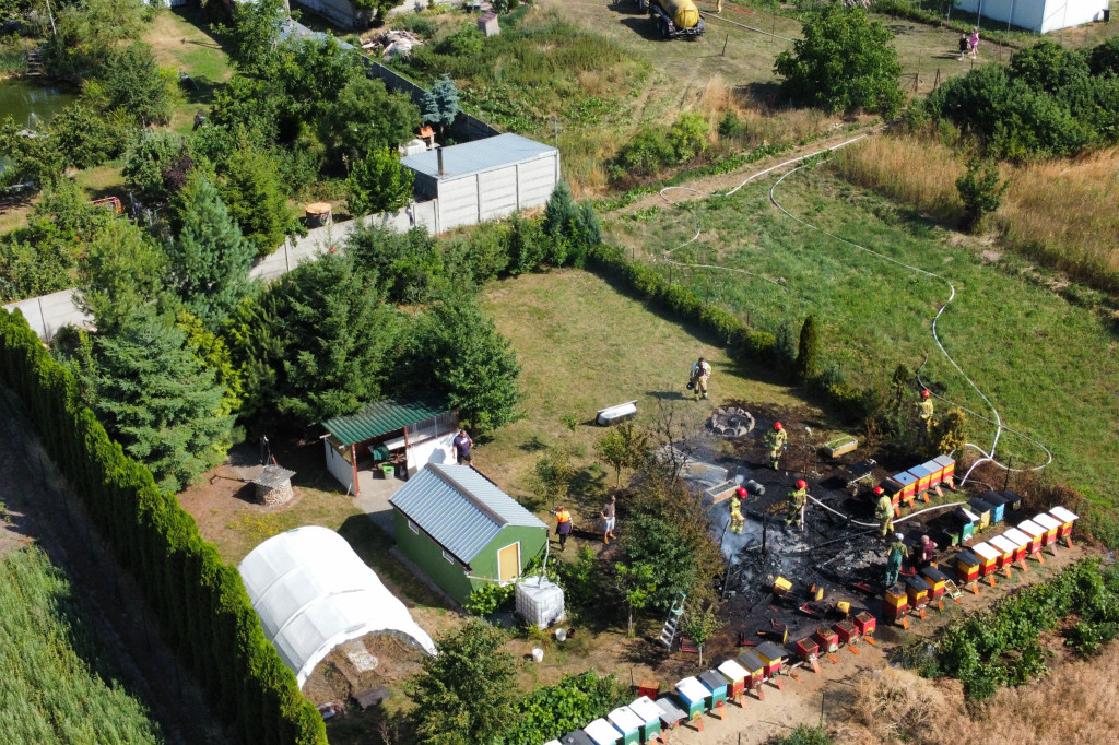 Pożar w Dalabuszkach 19.07.2023