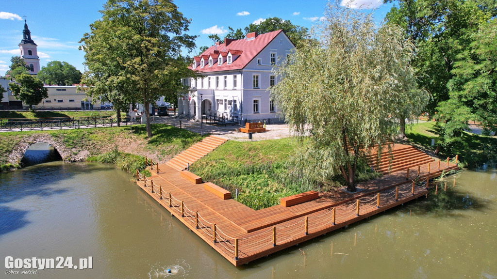 Zmodernizowana Wyspa Kasztelańska w Krobi