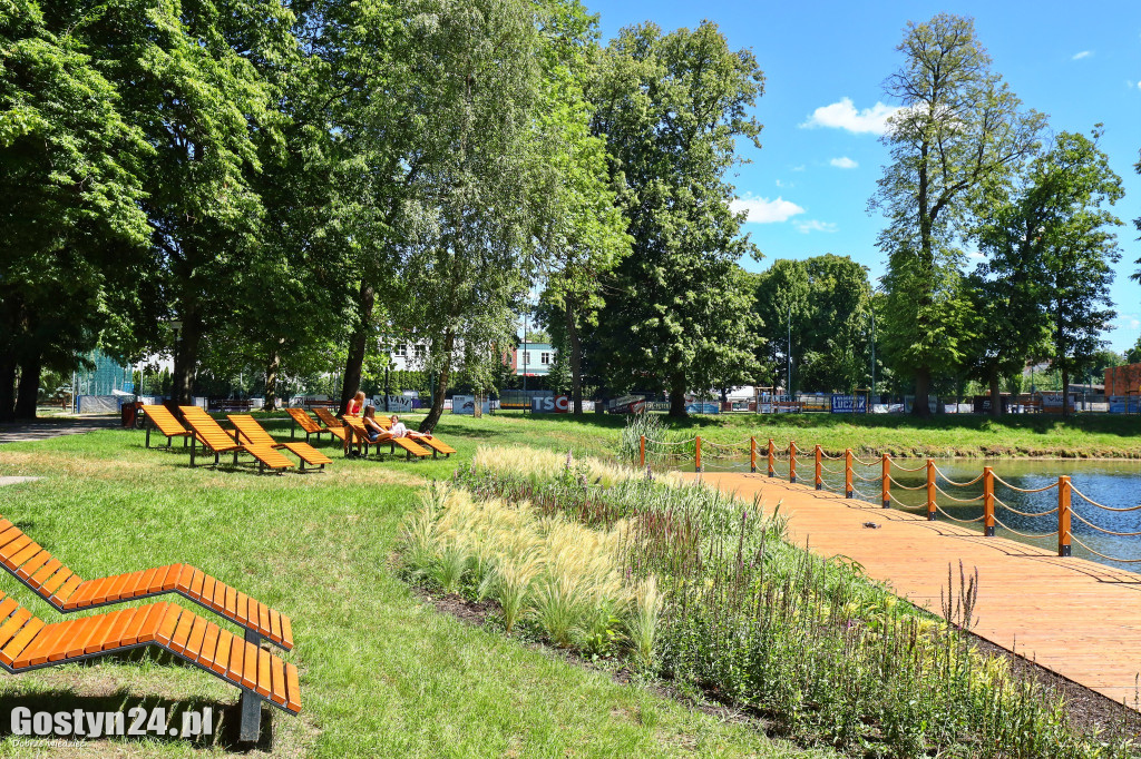 Zmodernizowana Wyspa Kasztelańska w Krobi