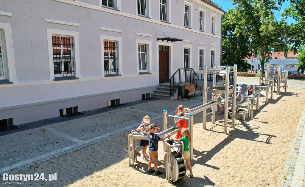 Zmodernizowana Wyspa Kasztelańska w Krobi