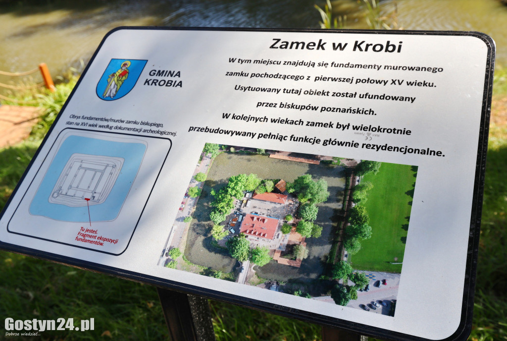 Zmodernizowana Wyspa Kasztelańska w Krobi
