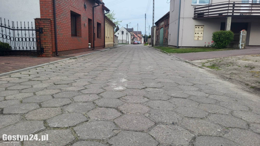 Remont ul. Zielonej w Borku Wlkp.