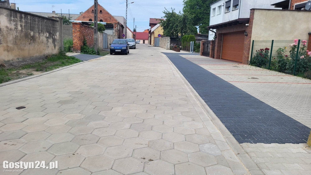 Remont ul. Zielonej w Borku Wlkp.