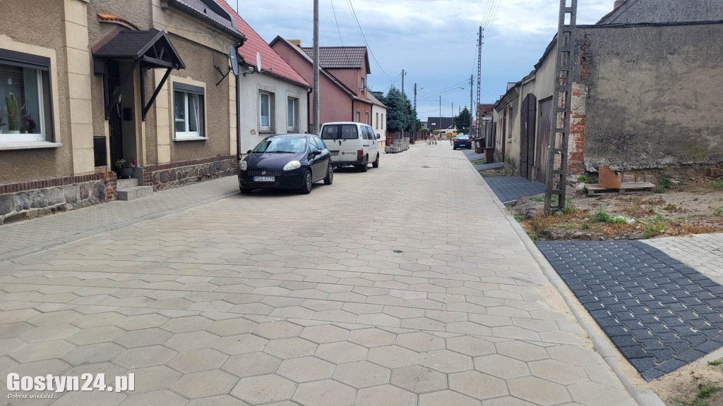 Remont ul. Zielonej w Borku Wlkp.