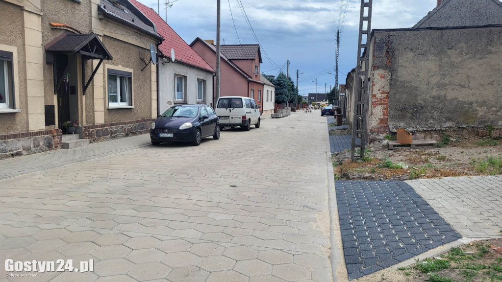 Remont ul. Zielonej w Borku Wlkp.