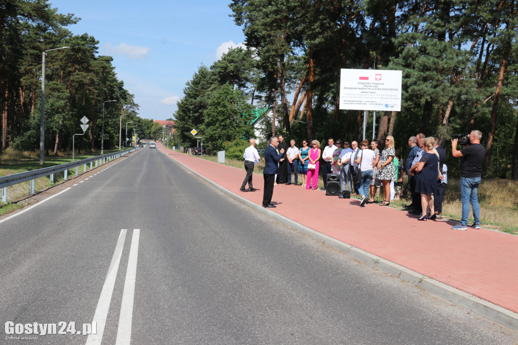Oficjalnie podsumowanie remontu ul. Drzęczewskiej i drogi przez Drzęczewo Drugie