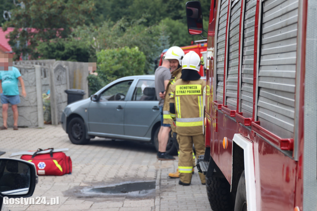 Zderzenie trzech samochodów w Godurowie