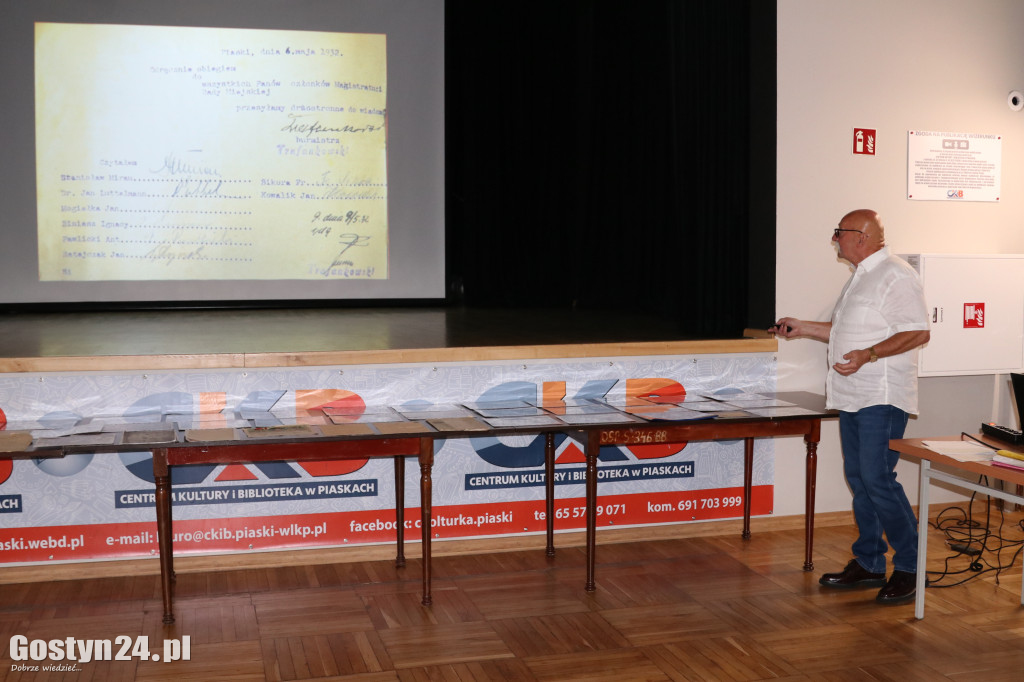 Spotkanie z regionalistą Janem Niedzielą w Piaskach