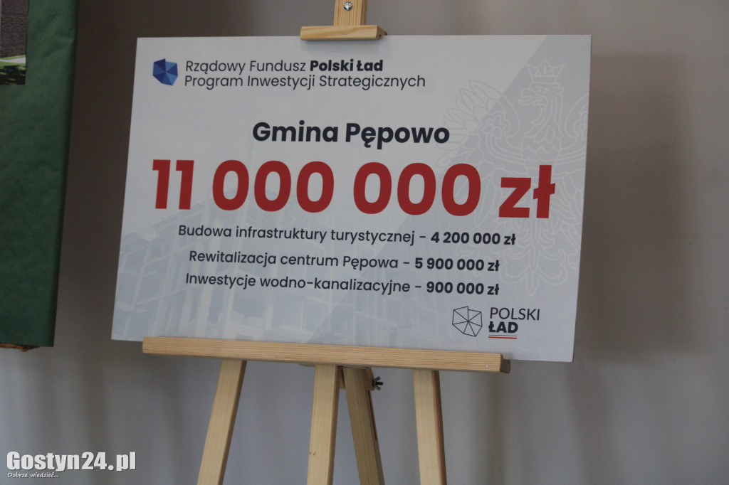Oddanie inwestycji w Pępowie