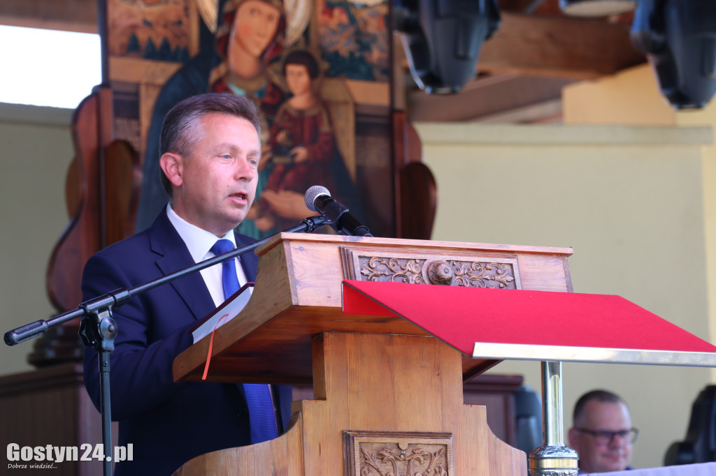 Dożynki Powiatowe - msza św. na Świętej Górze