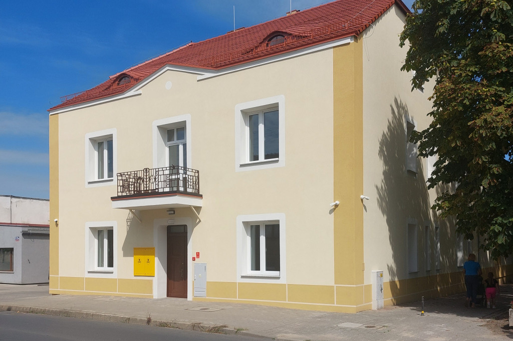 Zmodernizowane budynki w gminie Krobia