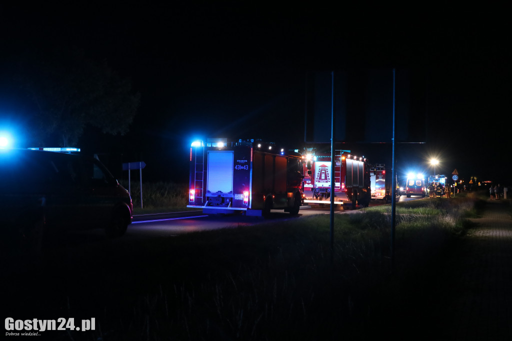 |Wypadek na DW 434 w Kuczynie