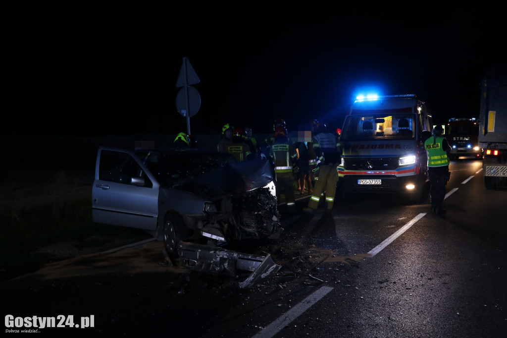 |Wypadek na DW 434 w Kuczynie