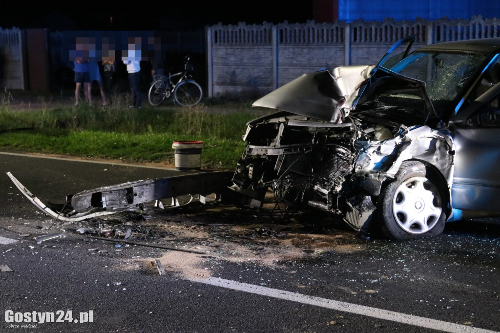 |Wypadek na DW 434 w Kuczynie