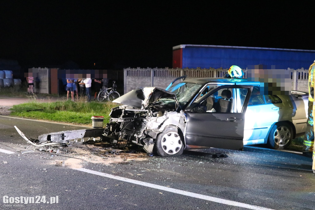 |Wypadek na DW 434 w Kuczynie