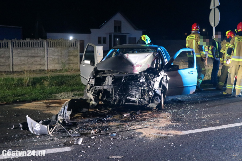 |Wypadek na DW 434 w Kuczynie
