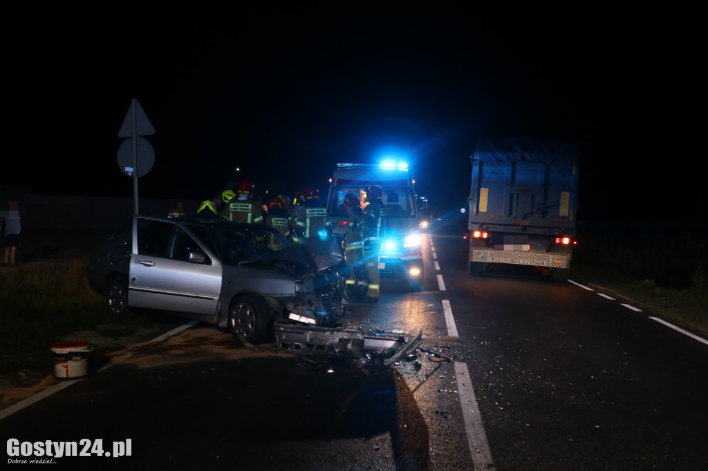 |Wypadek na DW 434 w Kuczynie