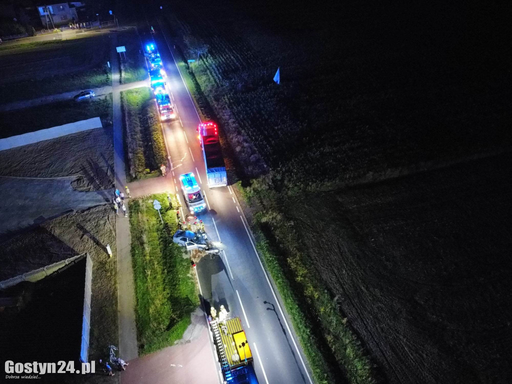 |Wypadek na DW 434 w Kuczynie