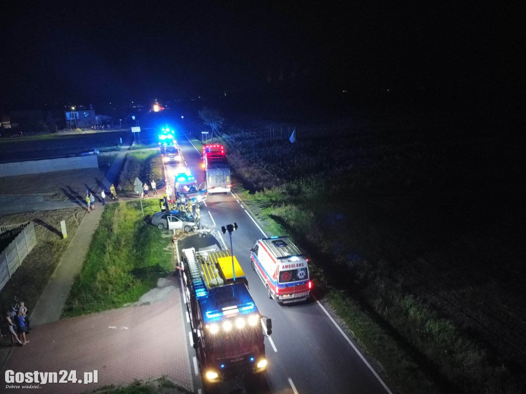 |Wypadek na DW 434 w Kuczynie