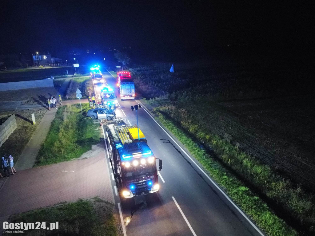 |Wypadek na DW 434 w Kuczynie