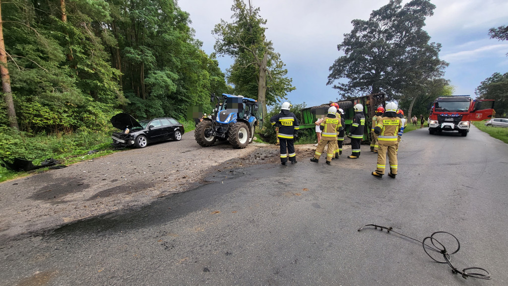 \Wypadek na trasie Pogorzela - Borzęciczki