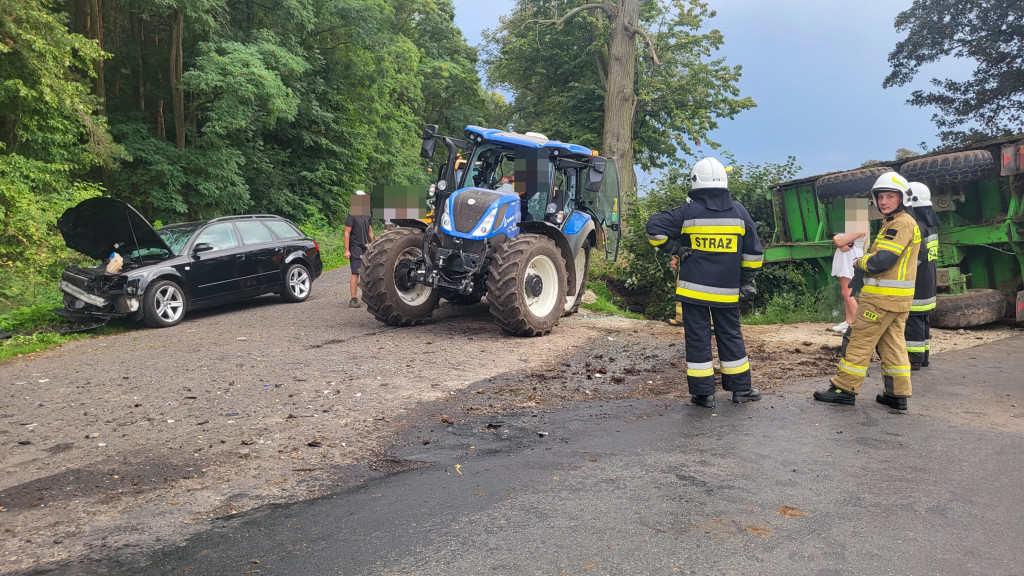 \Wypadek na trasie Pogorzela - Borzęciczki