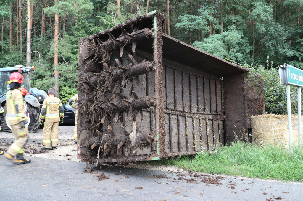 \Wypadek na trasie Pogorzela - Borzęciczki