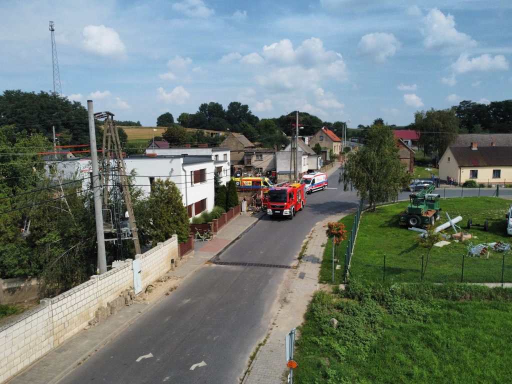 Wybuch w budynku mieszkalnym w Starym Gostyniu