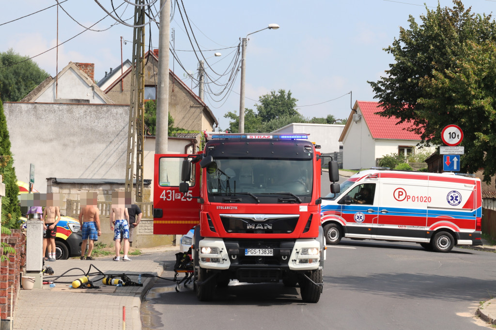Wybuch w budynku mieszkalnym w Starym Gostyniu
